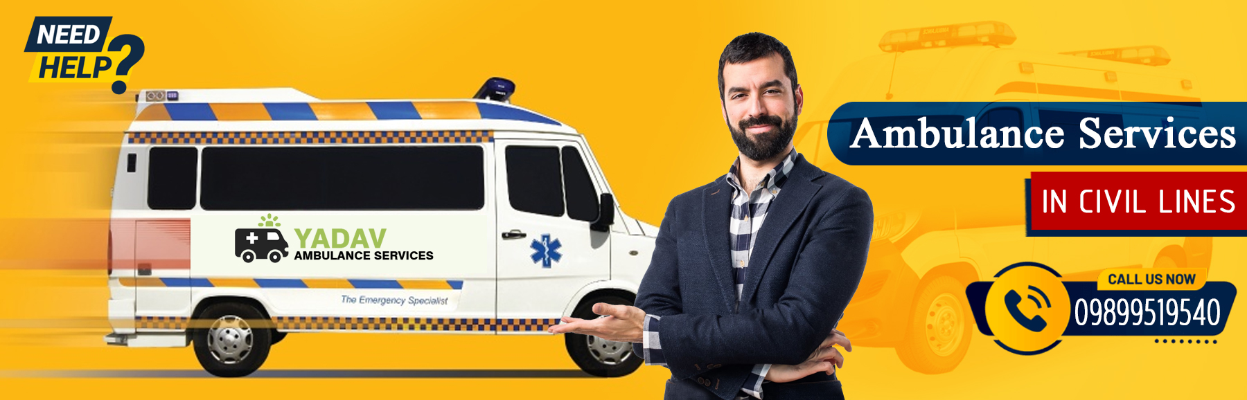 Ambulance Service in Civil Lines