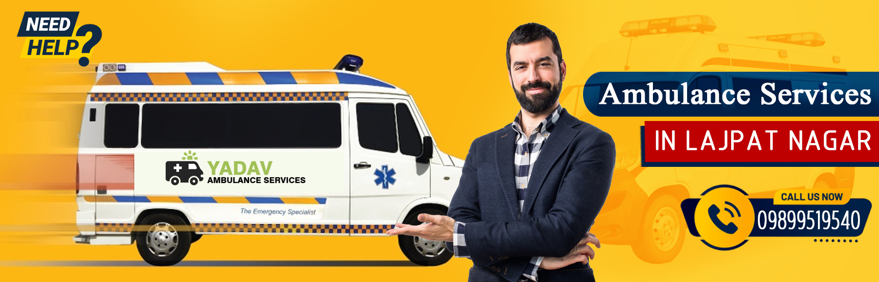 Ambulance Service in Lajpat Nagar