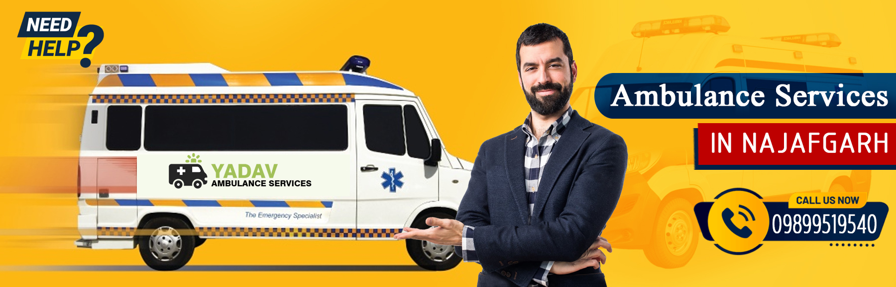 Ambulance Service in Najafgarh